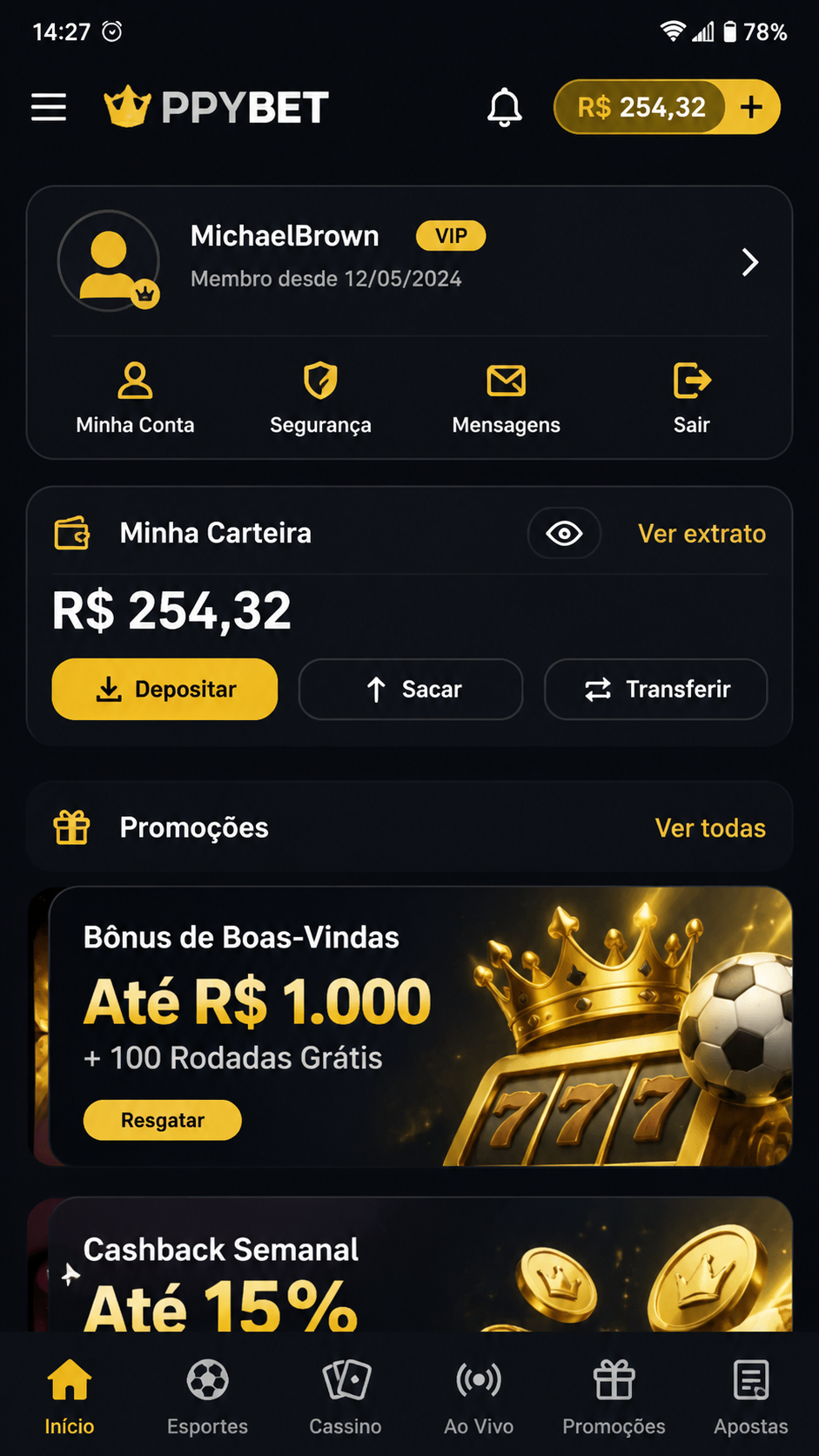 ppybet screenshot