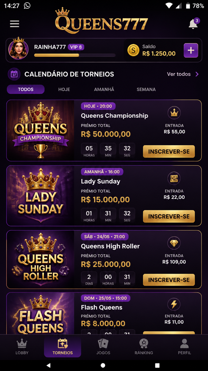 queens777 screenshot