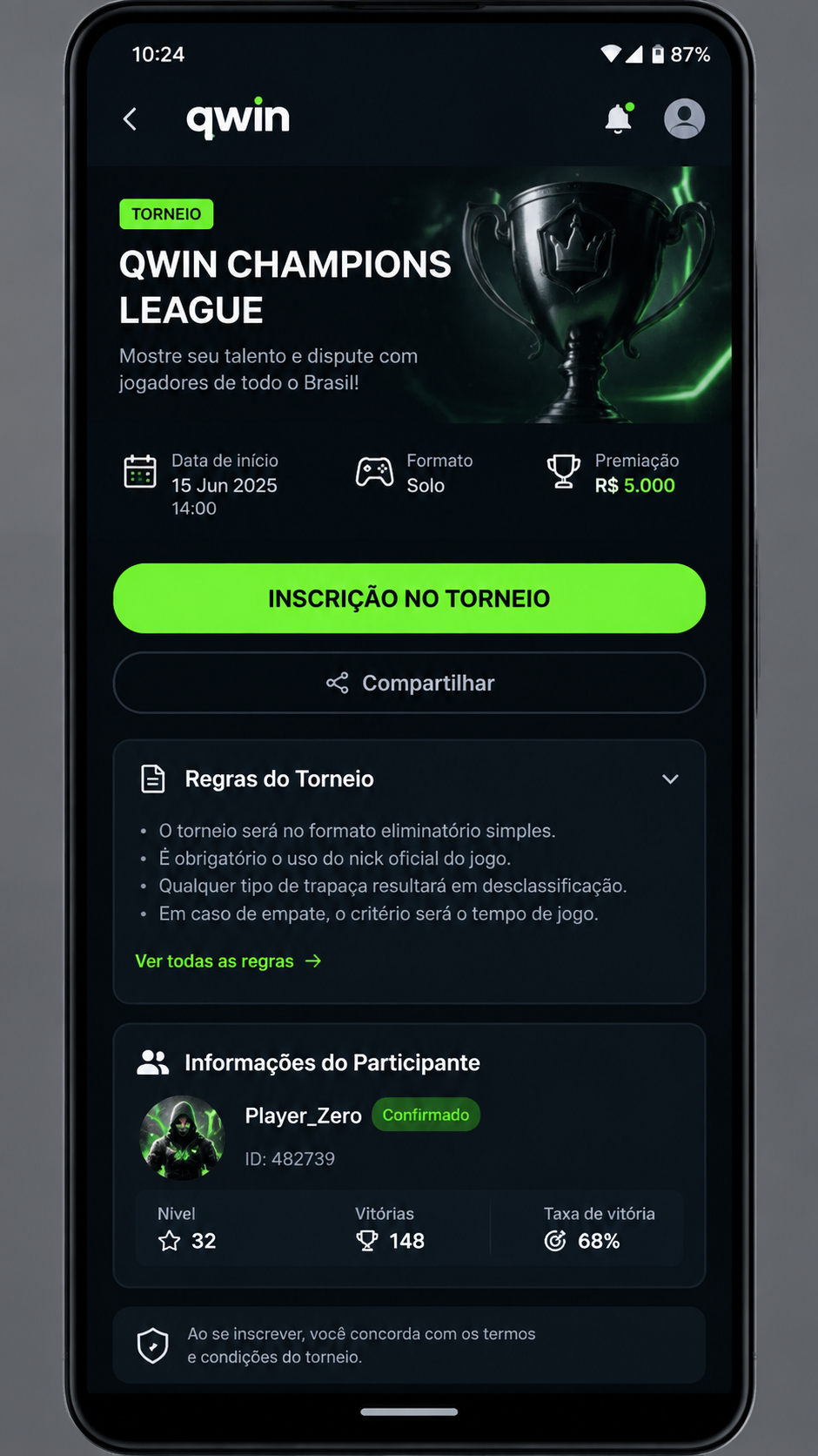 qwin screenshot