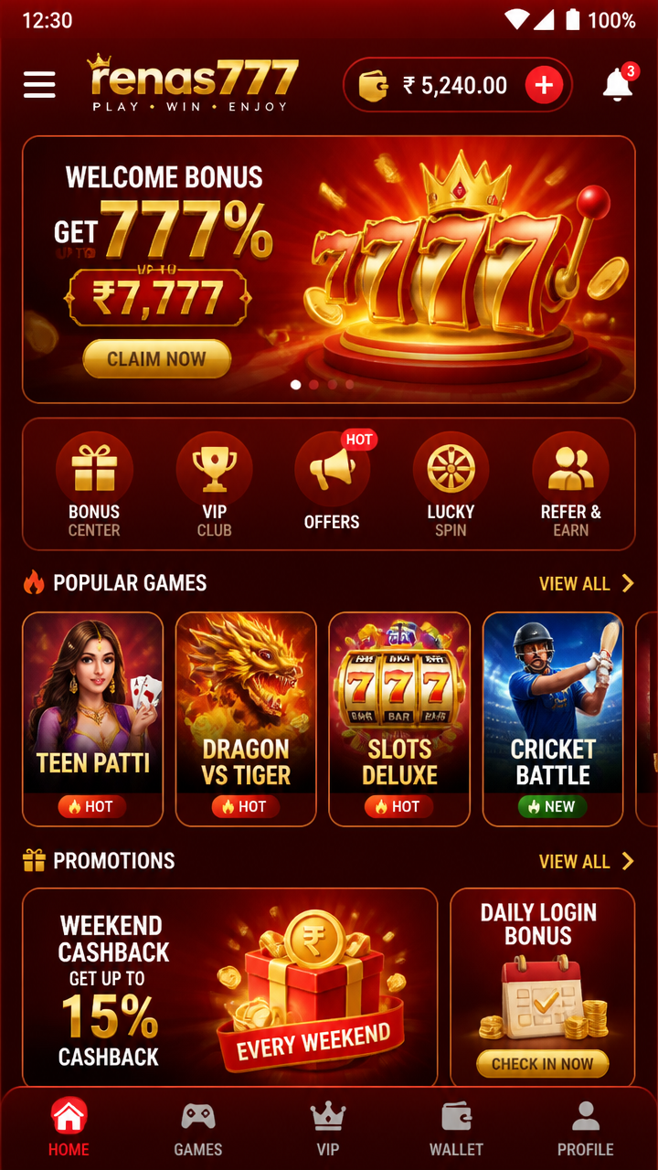 renas777 screenshot