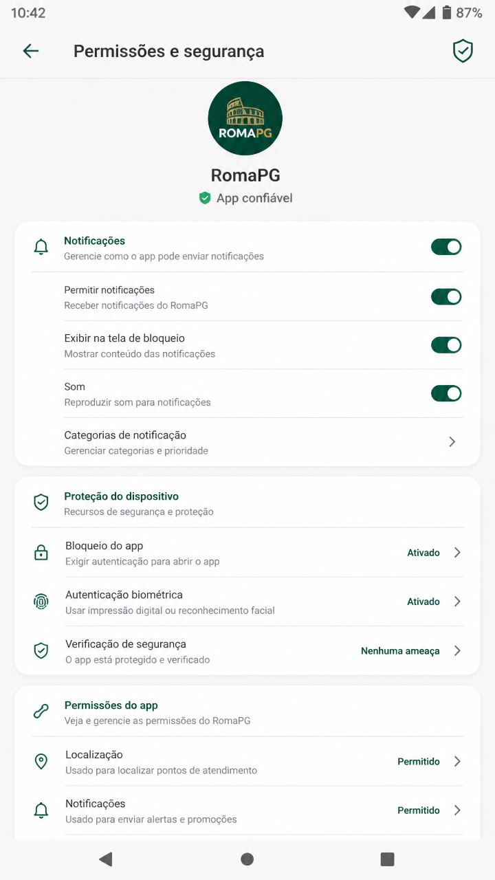 RomaPG screenshot