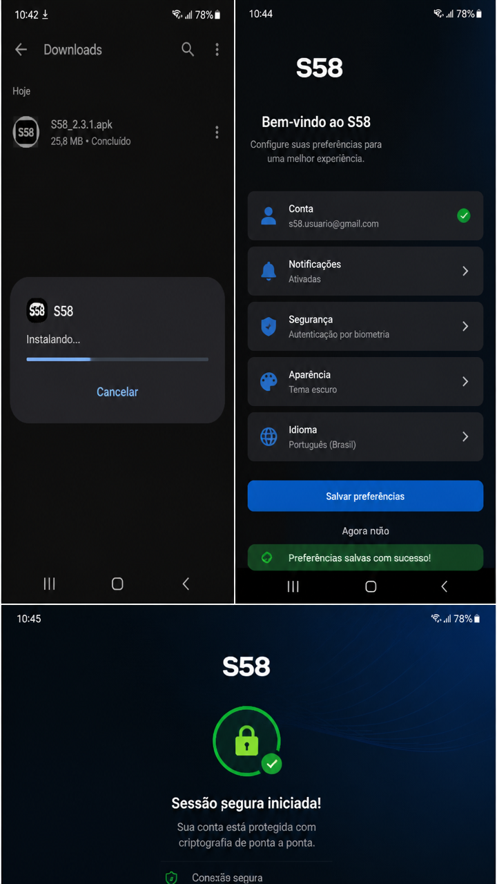 s58 screenshot