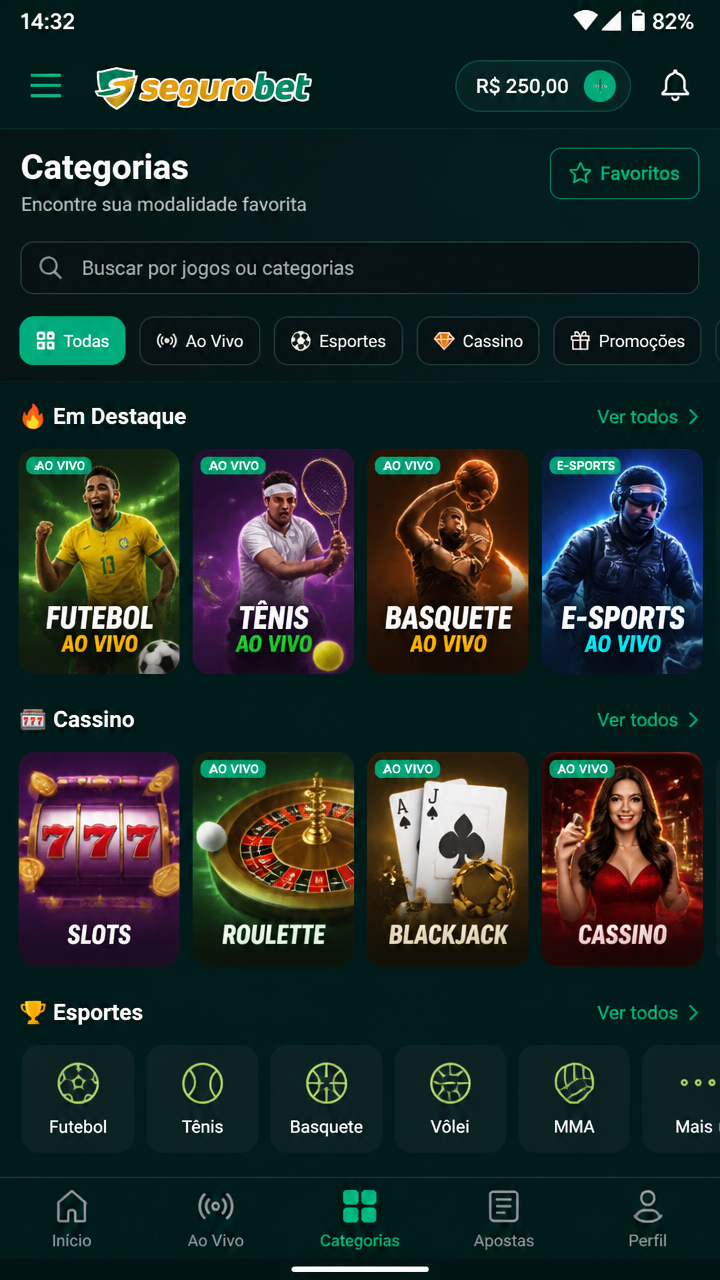 Segurobet screenshot