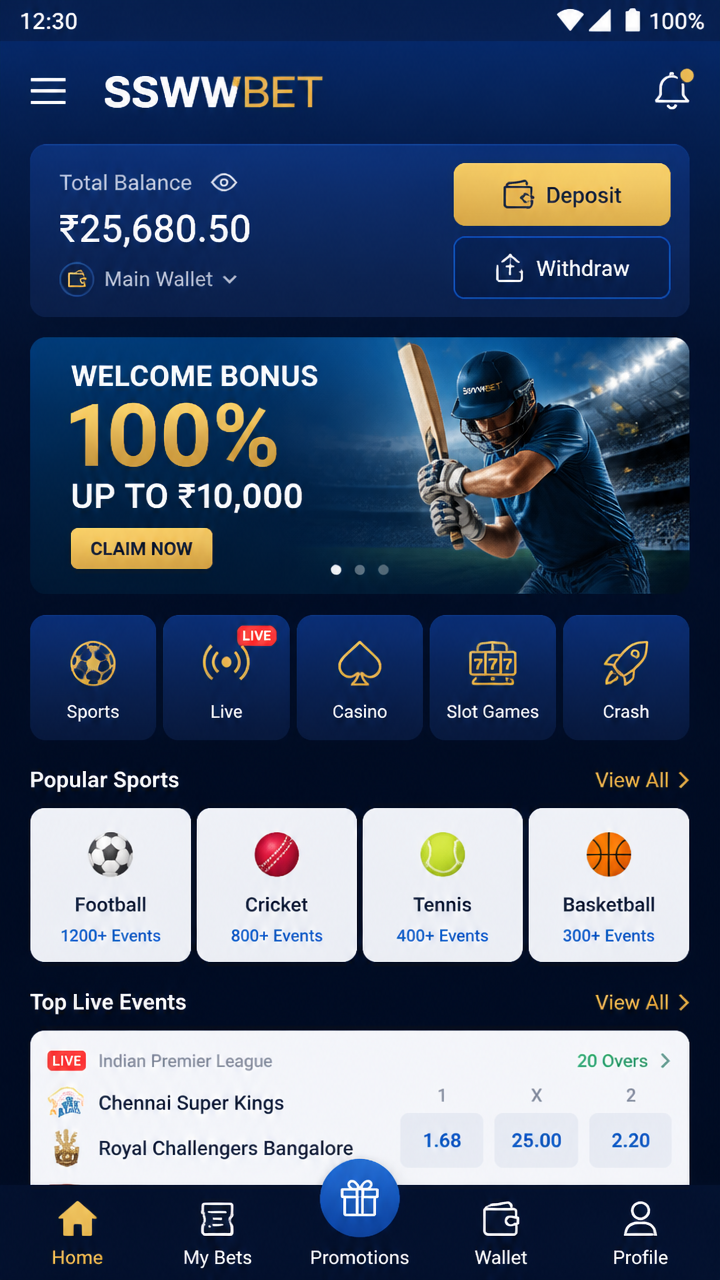 sswwbet screenshot