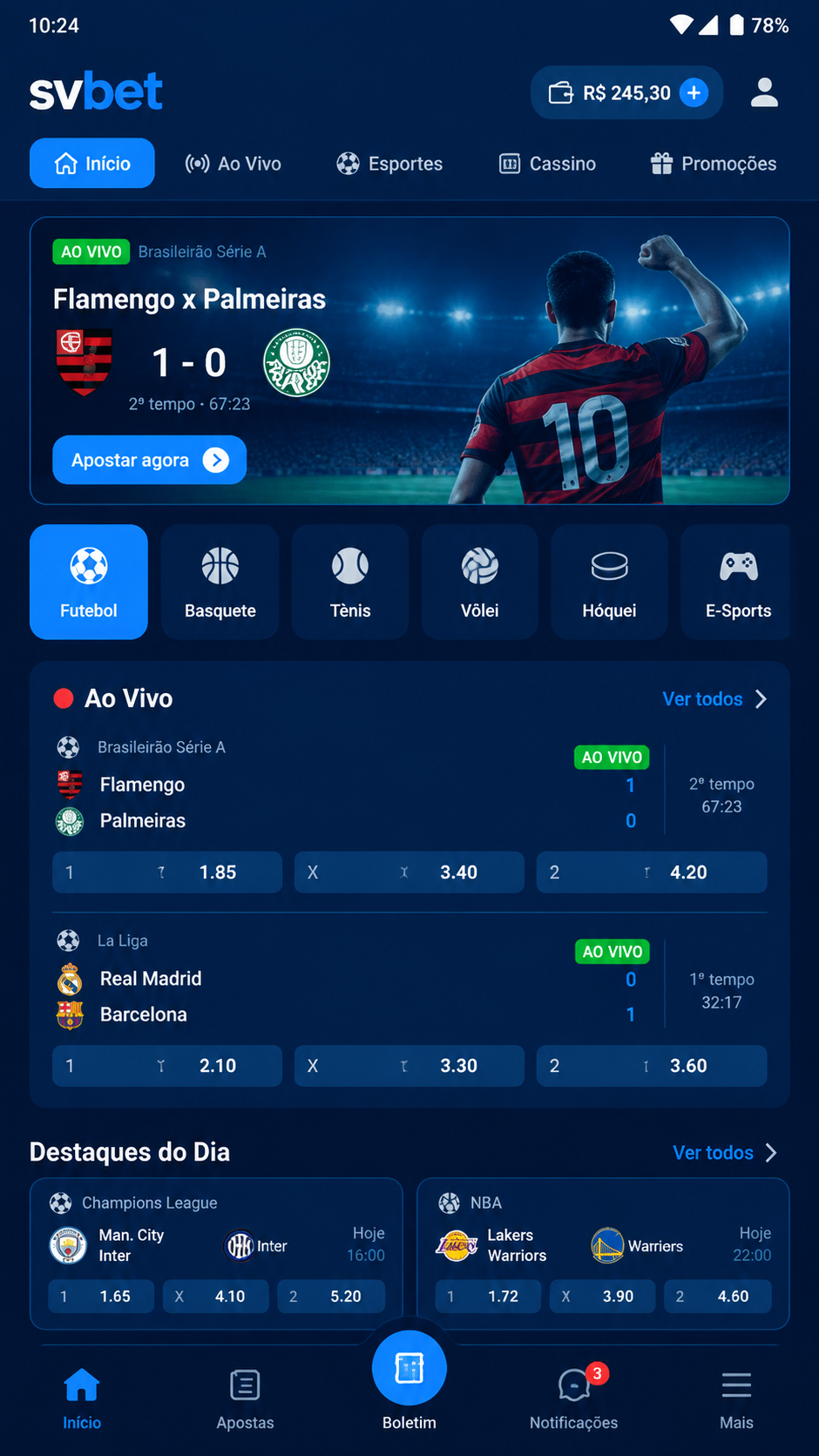 svbet screenshot