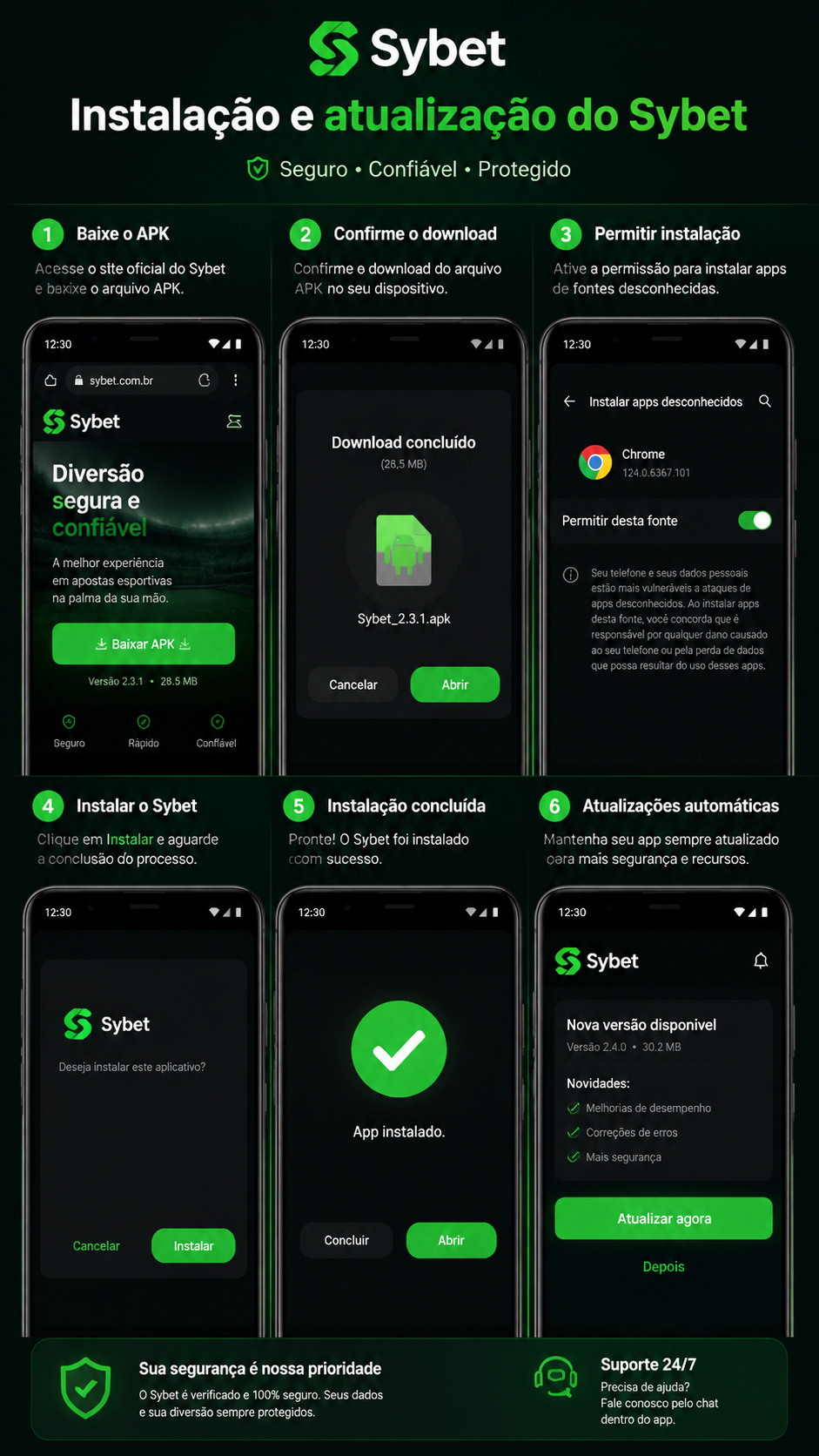 Sybet screenshot