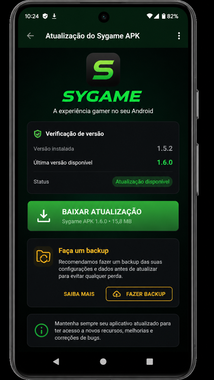 Sygame screenshot