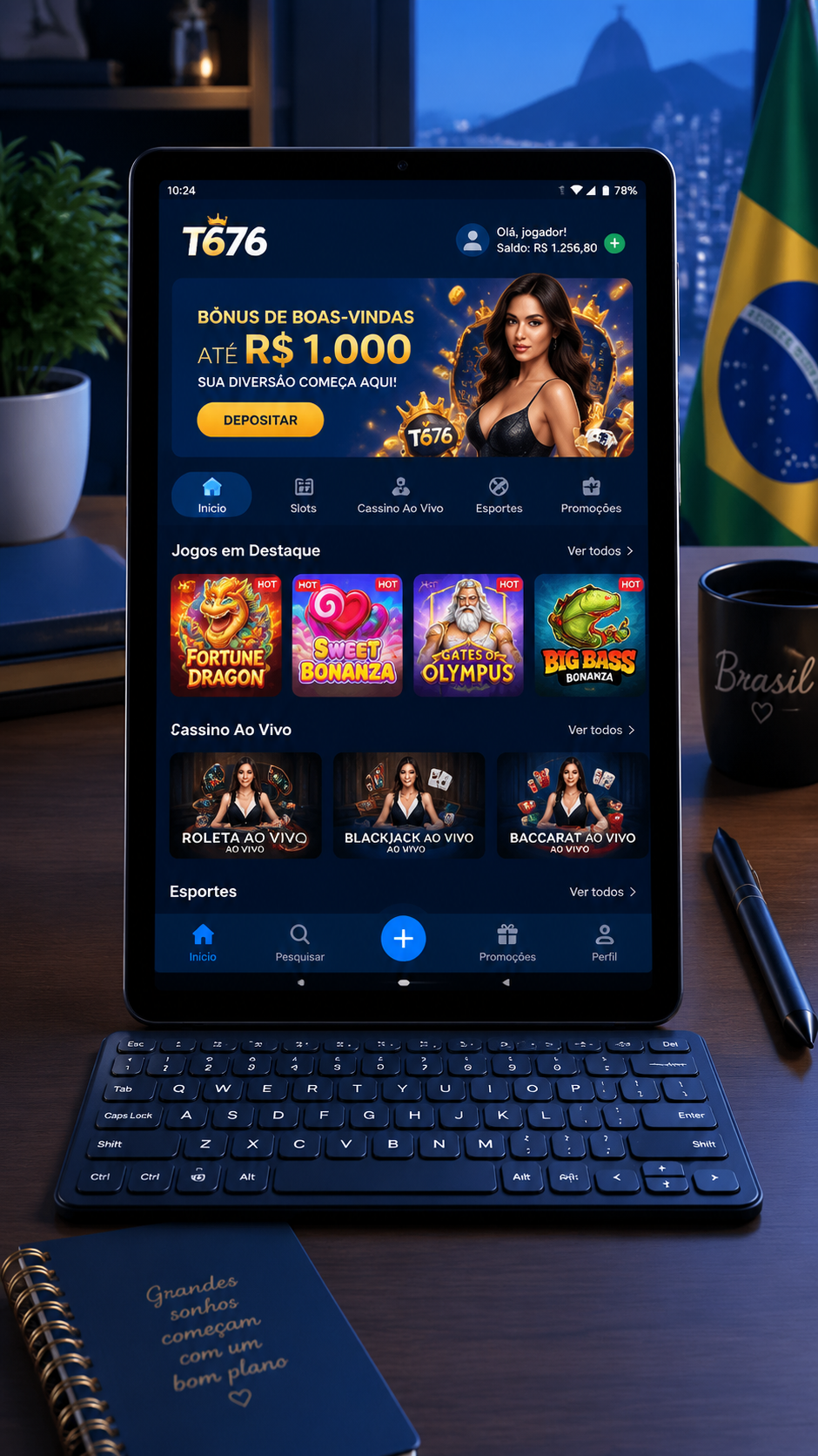t676 screenshot