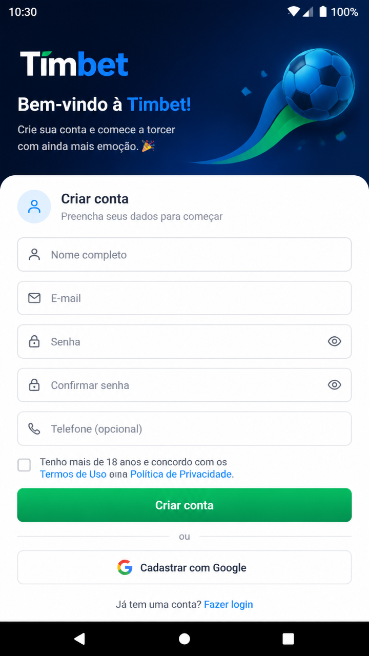 Timbet screenshot
