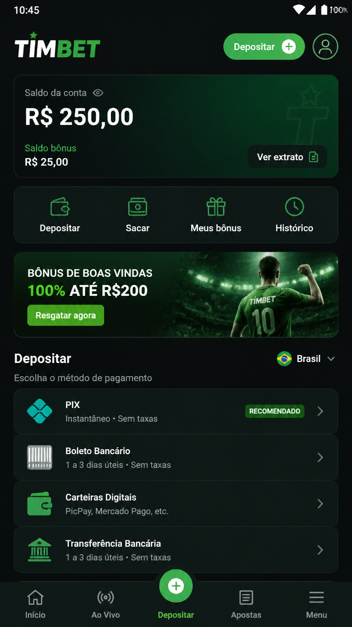 Timbet screenshot