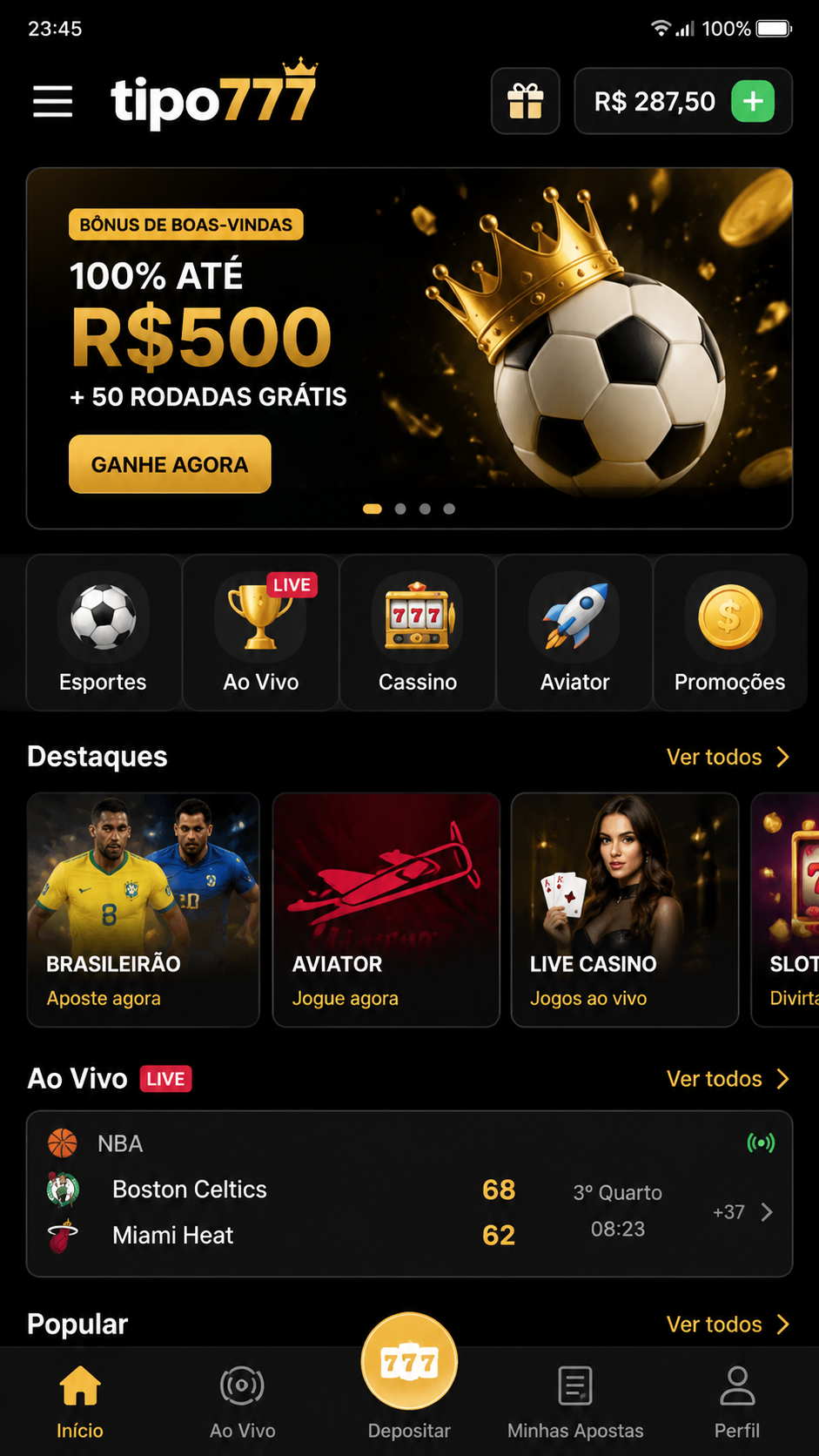 tipo777 screenshot