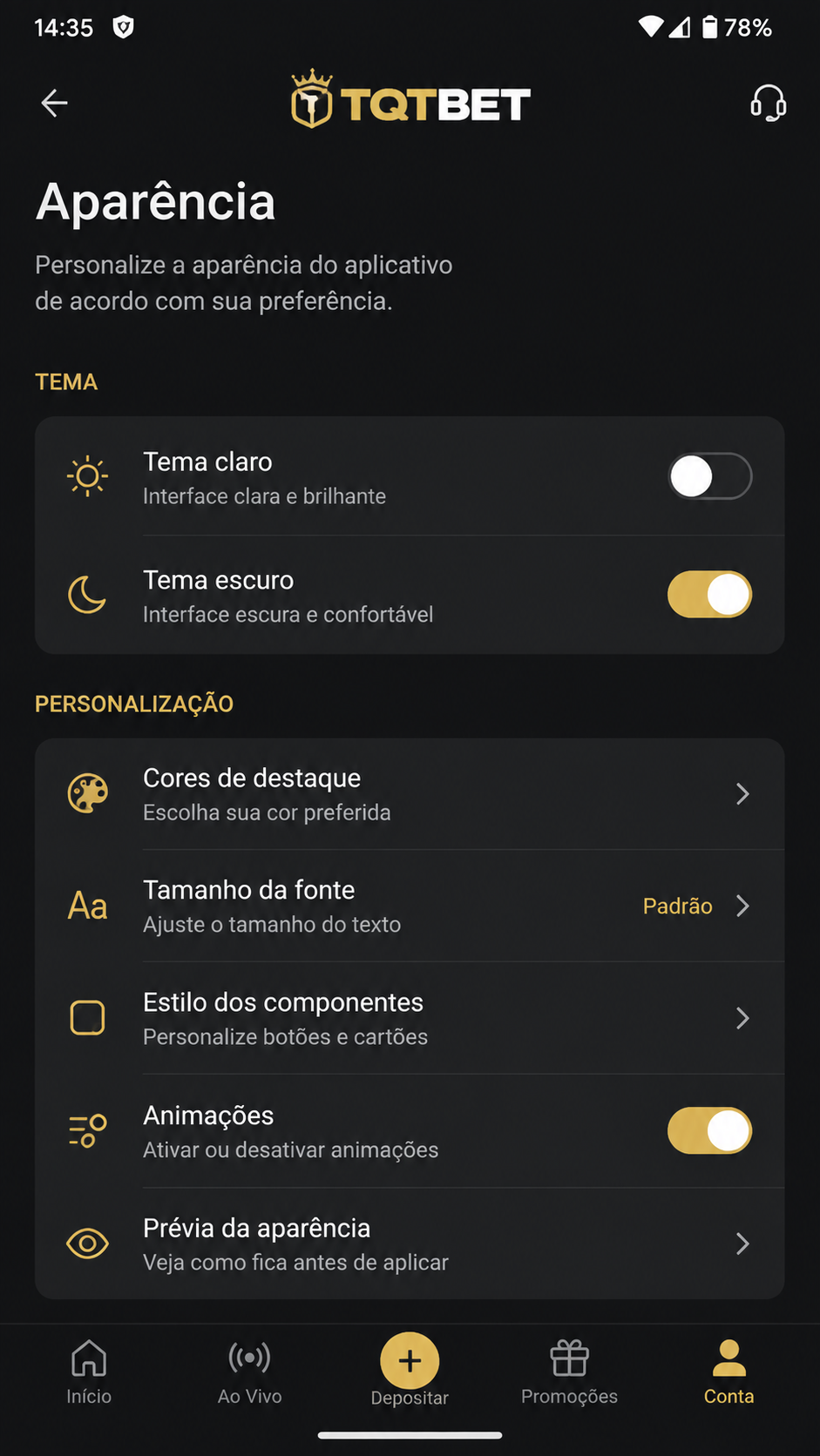 tqtbet screenshot