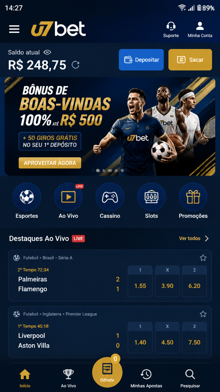 u7bet screenshot