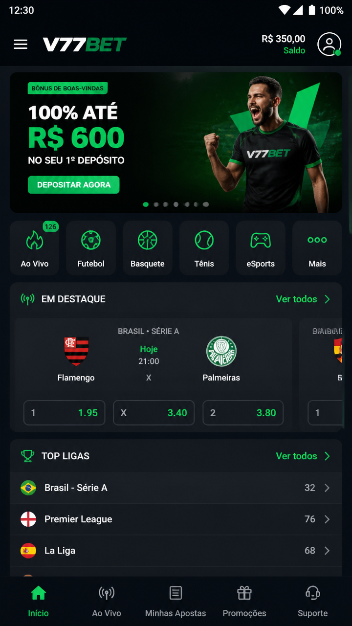 v77bet screenshot
