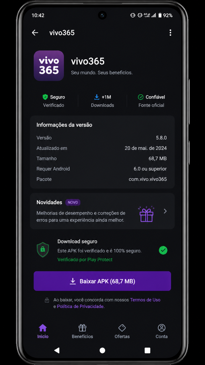 vivo365 screenshot