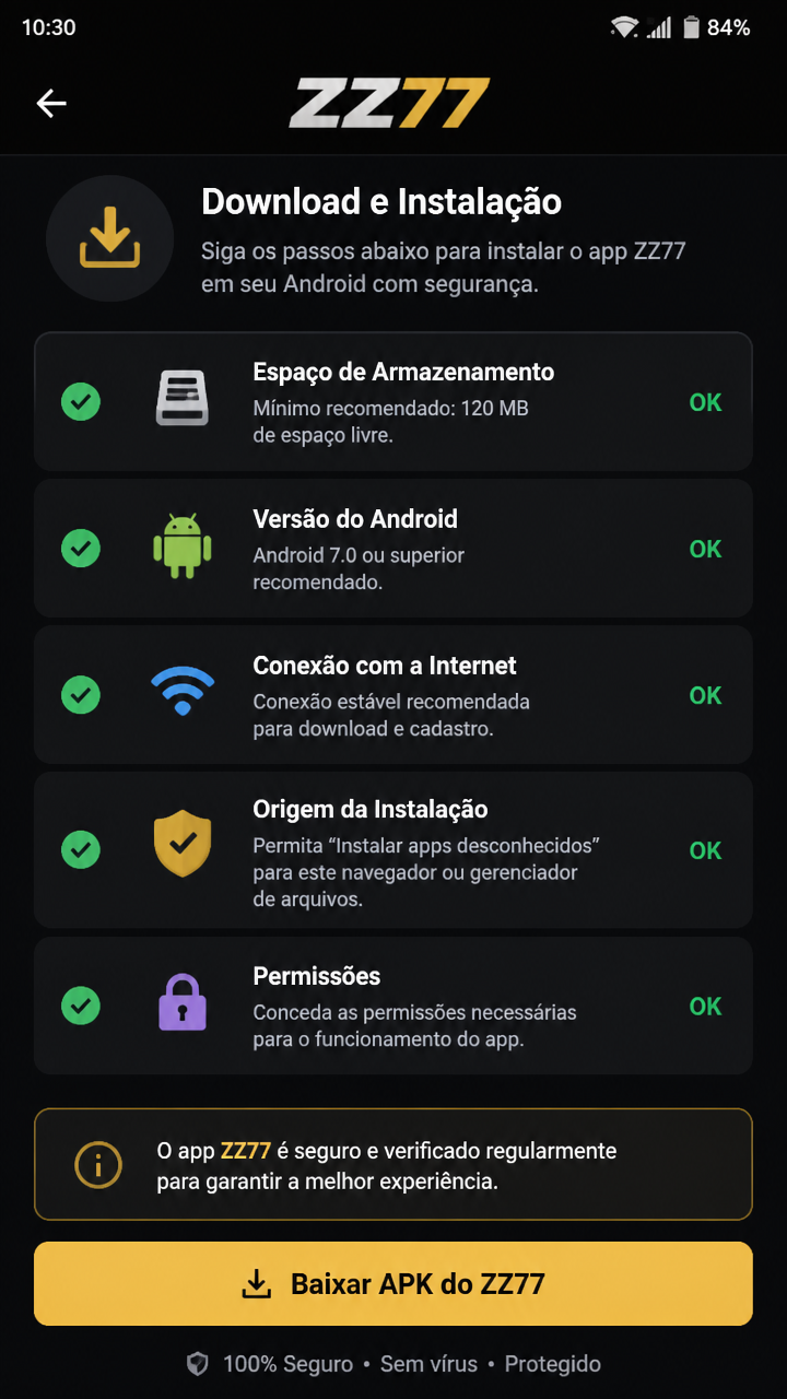 zz77 screenshot